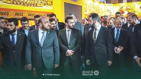 اتحاد غرف التجارة السورية يؤكد أهمية الشراكات والاستثمار في افتتاح معرض بيلدكس 2026
