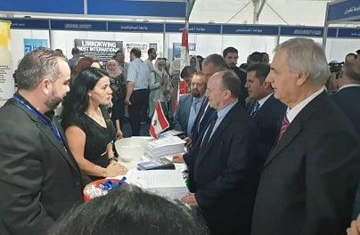 بمشاركة 46 جامعة ومؤسسة تعليمية انطلق المعرض الدولي السادس للتعليم العالي والتدريب .