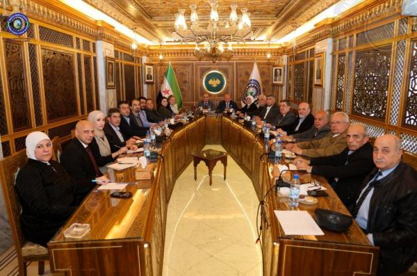 غرف الصناعة السورية تناقش مع منظمة العمل الدولية معايير الأجور والعمل اللائق