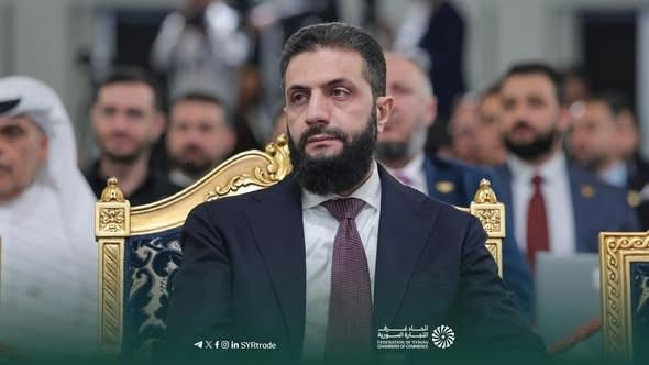 President Ahmed Al Sharaa Sponsors Activities of Second Day of First Syrian Emirati Investment Forum in Damascus
