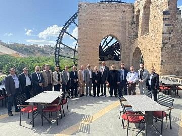 غرفة تجارة درعا تشارك في اجتماع الهيئة العامة السنوي لغرفة تجارة حماة