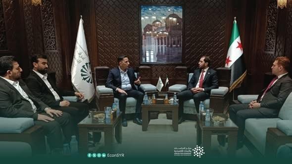 اتحاد غرف التجارة السورية يبحث آفاق الاستثمار وإعادة الإعمار مع الشركة السورية التركية القابضة (STH)