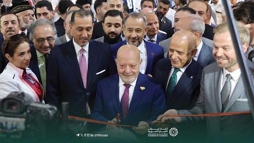 Vice President of the Federation of Syrian Chambers of Commerce Participates in the Opening of Food Expo Syria 2026