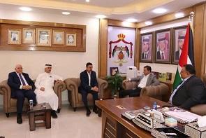 رئيس غرفة تجارة وصناعة درعا يلتقي محافظ إربد لتعزيز التعاون ودعم الاستثمارات